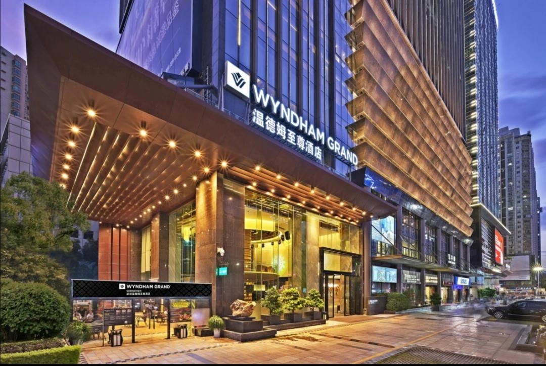 Shenzhen Futian Wyndham Grand Otel Dış mekan fotoğraf